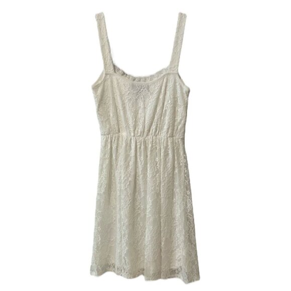 BCX Womens White Lined Pullover Sleeveless Short Fit + Flare Dress Size XXS - Picture 6 of 16